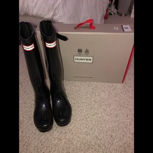 BLACK TALK HUNTER BOOTS